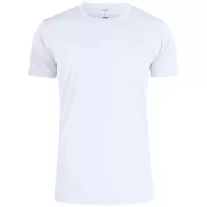 Clique Mens Active T-Shirt (XS) (White)