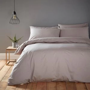 Linea Cotton Rich Fitted Sheet - Taupe