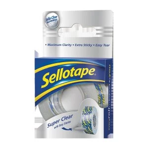 Sellotape Super Clear 18mm x 25m SRP 18