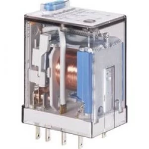 Plug in relay 110 V AC 7 A 4 change overs Finder 5