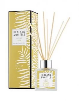 Heyland & Whittle Home Reed Diffuser - Vetiver and Musk