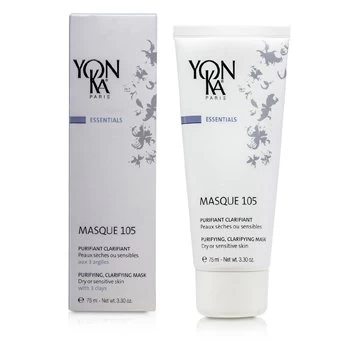 YonkaEssentials Masque 105 - Purifying Clarifying Mask (Dry Or Sensitive Skin) 75ml/3.3oz