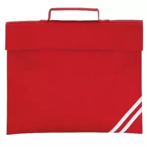Quadra Classic Book Bag - 5 Litres (One Size) (Classic Red)