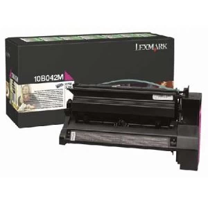 Lexmark 10B042M Magenta Laser Toner Ink Cartridge