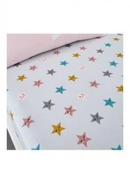 Cosatto Happy Stars Twin Pack Fitted Sheet - Junior