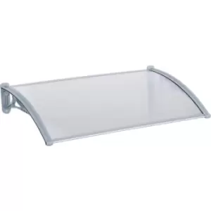 Door Awning Cover Bracket Canopy Patio Porch Window - 140cm x 70cm - Outsunny