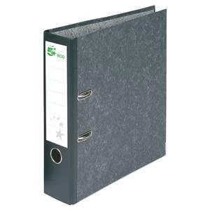 5 Star Eco A4 Lever Arch File 70mm Spine Lockable Cloud Effect