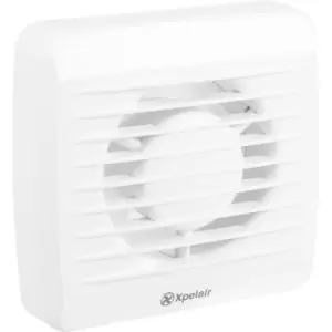 Xpelair VX100 100mm Extractor Fan Timer in White ABS
