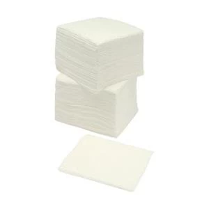 Facilities Napkins 400x400mm Two Ply White Pack of 100 24W