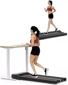 Under Desk Treadmill,Walking Pad with Bluetooth and LCD Monitor