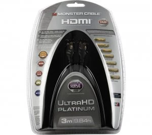 MONSTER Platinum Ultra High Speed HDMI Cable with Ethernet 3m Gold