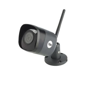 Yale 4MP WiFi Enabled Smart Home Mains Powered Bullet Outdoor Camera