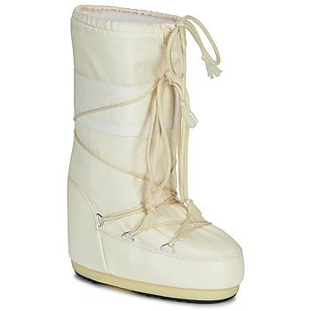 Moon Boot MOON BOOT ICON NYLON womens Snow boots in White - Sizes 6 / 7,3 / 5