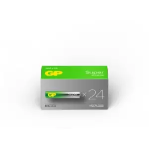GP GPPCA24AS576 GP Super Alkaline AAA 24's Paper box