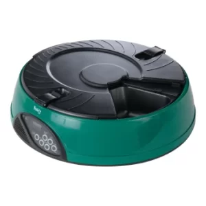Bunty Green Automatic Pet Meal Dispenser Green and Black