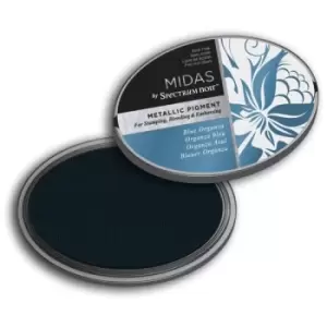 Spectrum Noir Ink Pad Midas Metallic Pigment Blue Organza