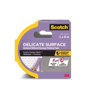 Scotch Delicate Surface Masking Tape - 24mm X 41M