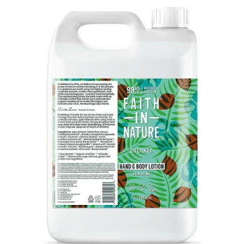 Faith In Nature Coconut Hand & Body Lotion - 5Ltr