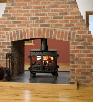 Hunter Herald 6 Double Sided Double Depth Multifuel Stove