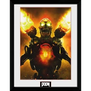 Doom Key Art Framed Collector Print