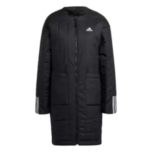adidas Itavic 3-Stripes Seasonal Coat Womens - Black