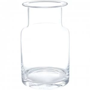 Linea Clear bottle vase 25cm - Clear