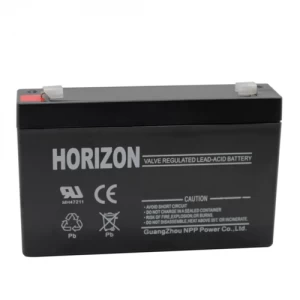 Horizon 12V 7Ah Lead Acid Alarm Battery