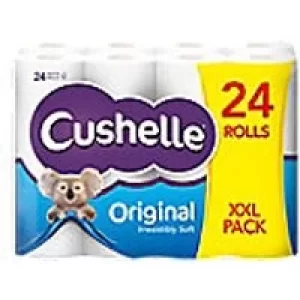 Cushelle Original Toilet Roll 2 Ply 8363031 24 Rolls of 180 Sheets