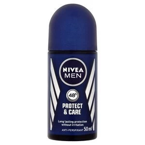 NIVEA MALE PROTECT and CARE ROLL ON 50ML