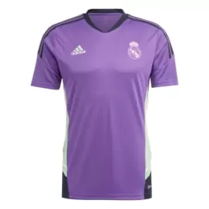 adidas Real Madrid Condivo 22 Training Jersey Mens - Active Purple