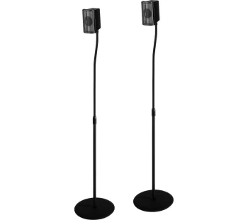 HAMA 00116211 Speaker Stand - Pack of 2, Black