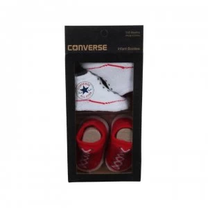 Converse Chuck Taylor All Star Crib Bootie Gift Box - Red/White