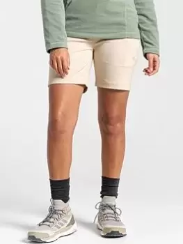 Craghoppers Kiwi Pro III Walking Shorts - Sand, Size 10, Women