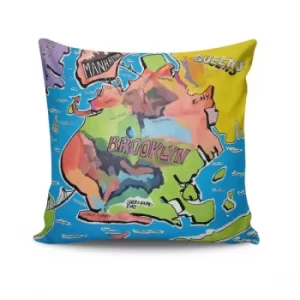 BRKRLNT-2 Multicolor Cushion