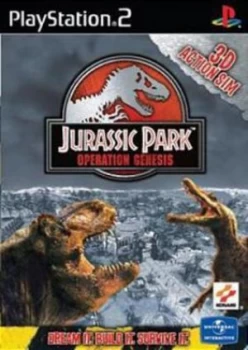 Jurassic Park Operation Genesis PS2 Game