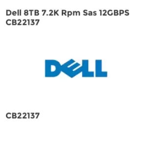 Dell 8TB 7.2K Rpm Sas 12GBPS CB22137