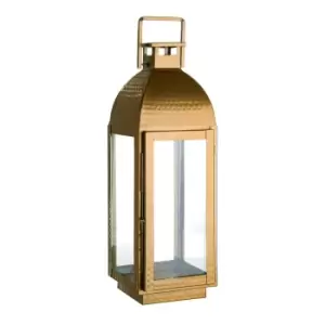 44cm Brass Finish Lantern