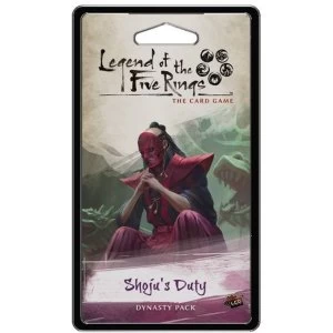 Legend Of The Five Rings L5R LCG - Shoju's Duty