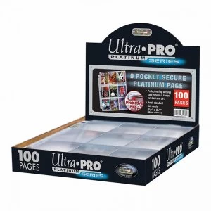 Ultra Pro 9 Pocket Secure Platinum Pages 100