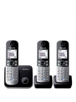 Panasonic KXTG6813 Cordless Phone Triple Handset
