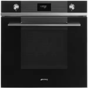 Smeg Linea SFP6101TVN1 Built In Electric Single Oven - Black - A+ Rated