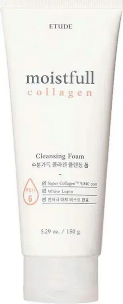 Etude House Moistfull Collagen Cleansing Foam 150 g