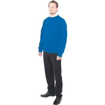 65/35 Premium Royal Blue Sweatshirt - Small