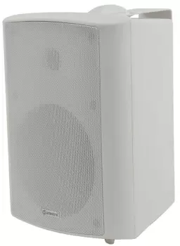 "100 Volt Background Speaker 6.5" White"