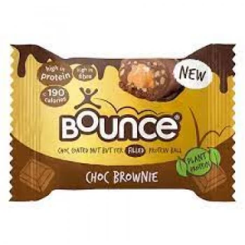Bounce Dipped Choc Brownie Protein Ball - 40g x 12 (Case of 1)