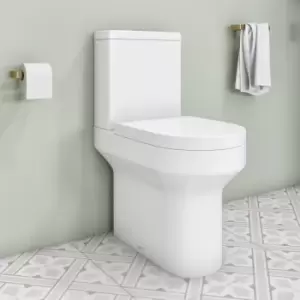 Close Coupled Comfort Height Toilet with Soft Close Seat - Pendle
