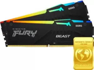 Kingston Fury Beast RGB 16GB (2x 8GB) 6000MHz Ram