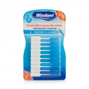 Wisdom Clean Between Interdental Brushes 20 pack