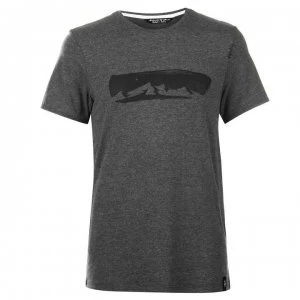 Chillaz Mountain T Shirt Mens - Anthrazit