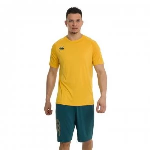 Canterbury Slight T Shirt Mens - Yellow